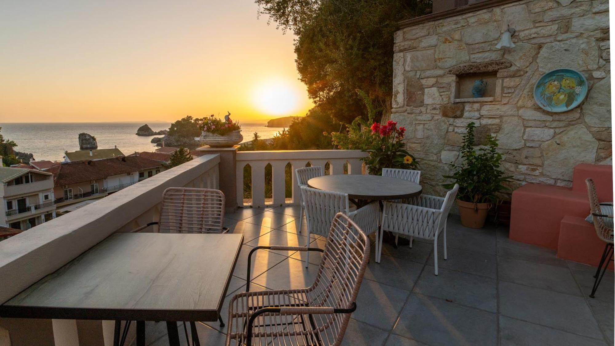 Villa Letista Parga Bagian luar foto